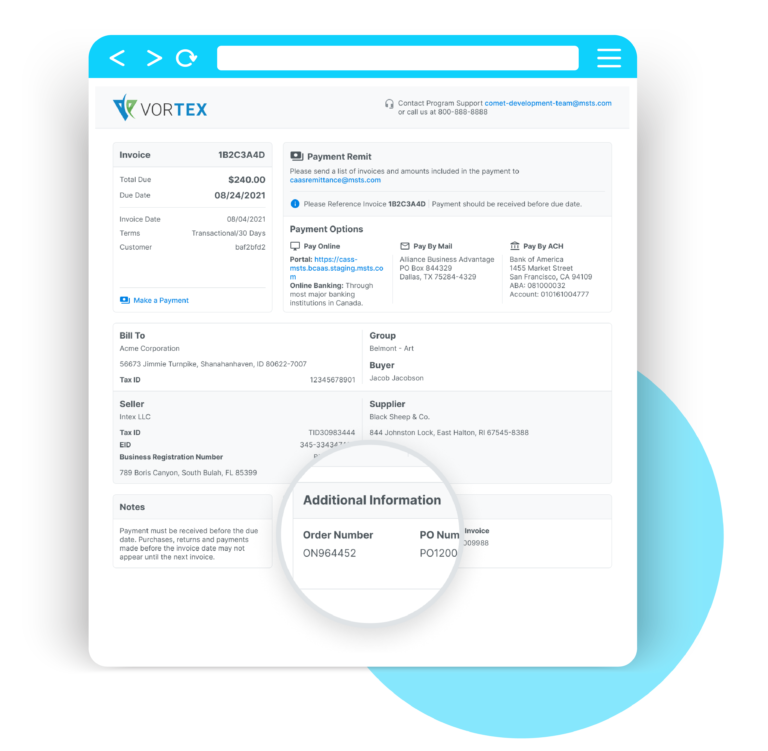 Invoice using TreviPay's automated purchase controls and contract pricing