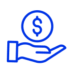 Lend credit icon