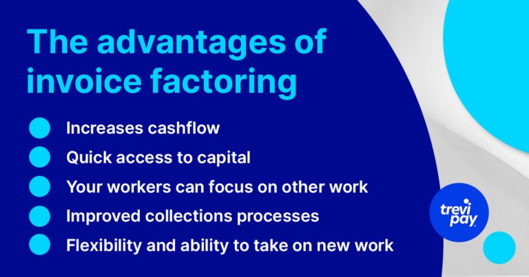 advantages of invoice factoring bullet points