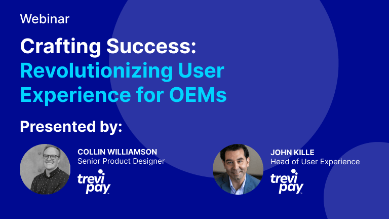 Crafting Success: Revolutionizing User Experience for OEMs featuring Collin Williamson and John Kille