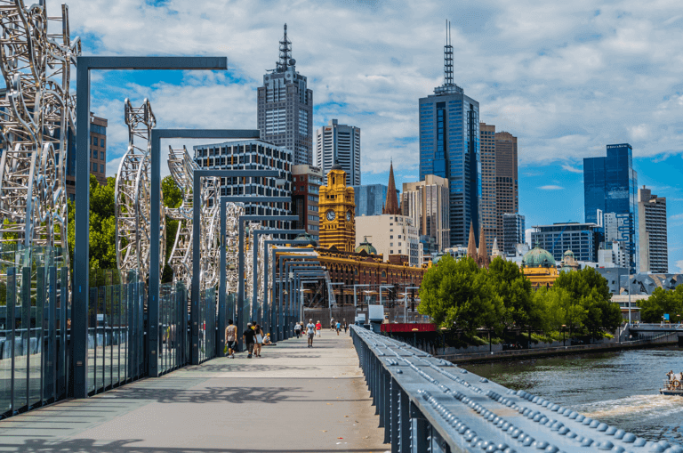 city skyline in Australia